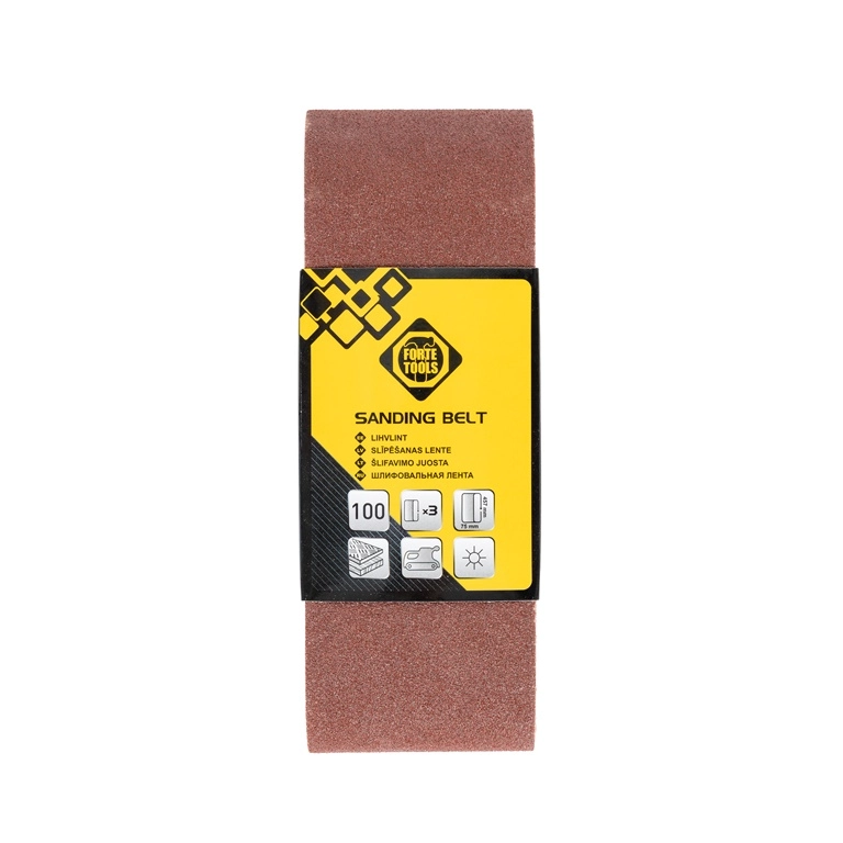 ENDLESS BELT 75X457 NO100 3PCS FT