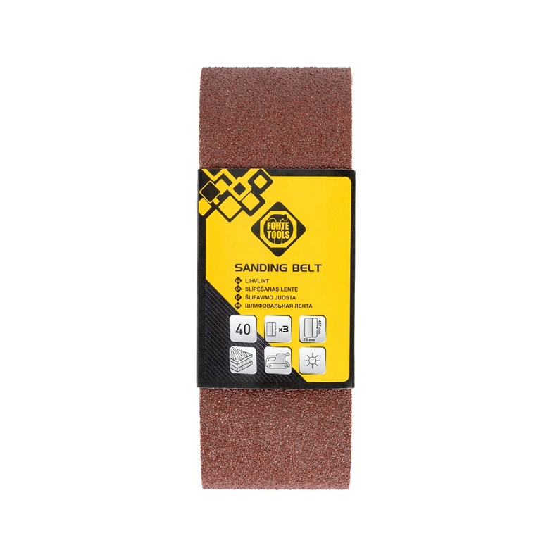 ENDLESS BELT 75X457 NO40 3PCS FT