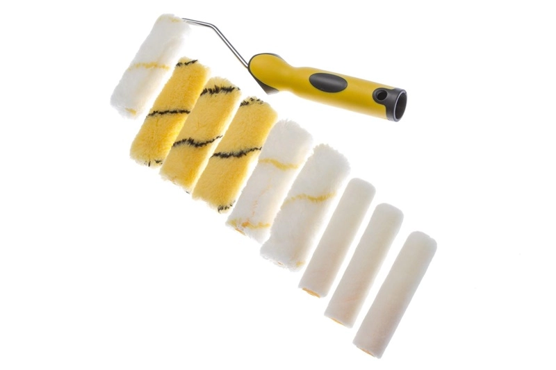 SET OF ROLLERS (9 PCS) AND