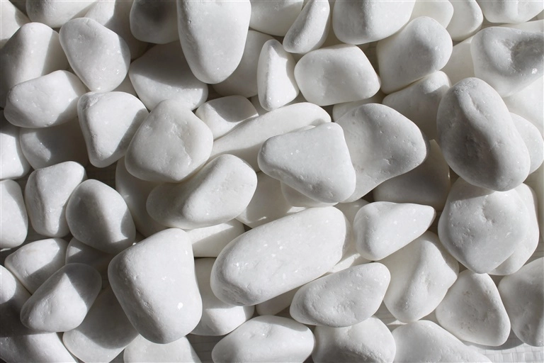 DECORATIVE STONES 15-25MM 20KG WHITE (