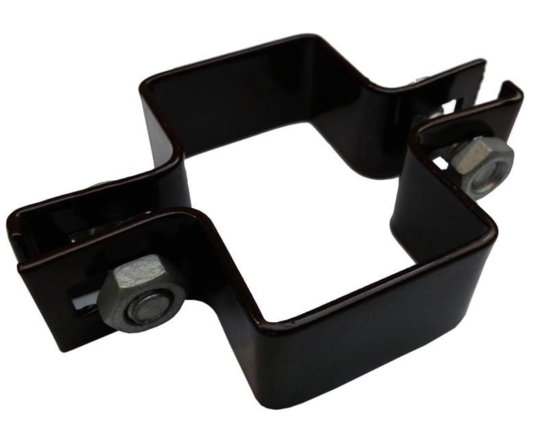 BROWN CENTRAL POST CLAMP 40X60CM 2PCS