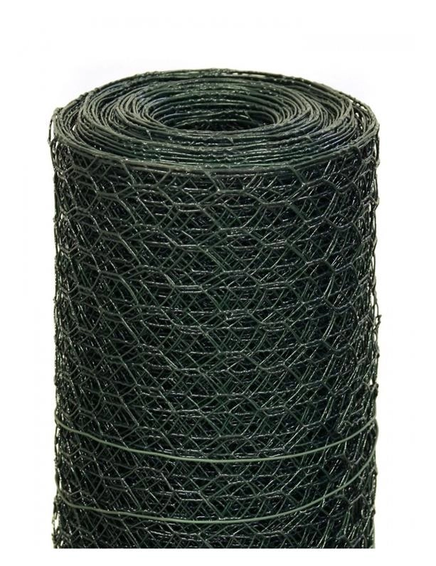 GREEN BRAIDED MESH HEX 0 8X25X1000MM