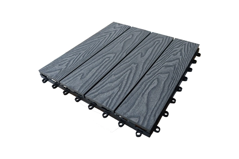 WPC TILE 300X300 3D EMBOSSED LIGHT