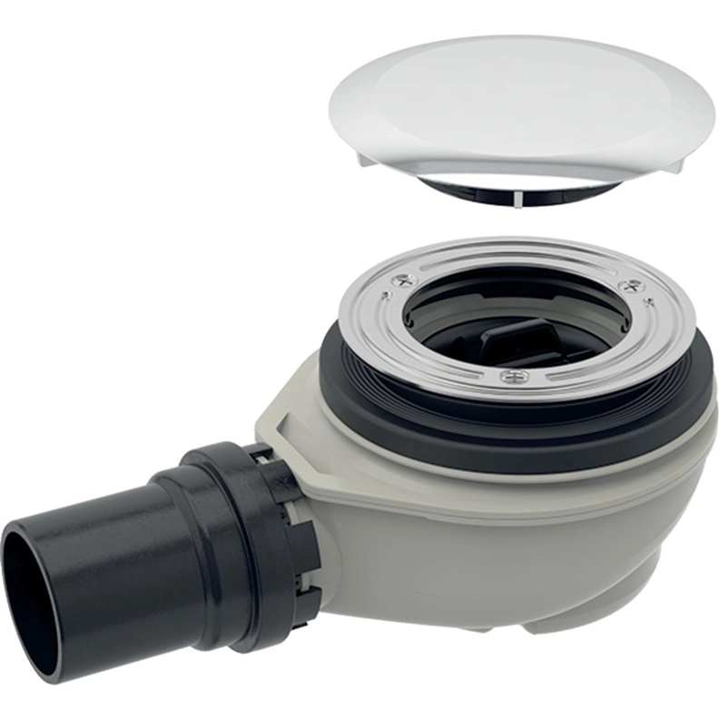 SIPHON FOR SHOWER TRAY D90 CHROME
