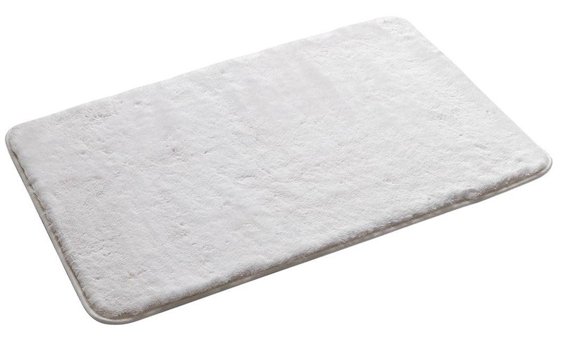 Bathmat FUZZY 50x80cm White 000096FY5080029 000101132743