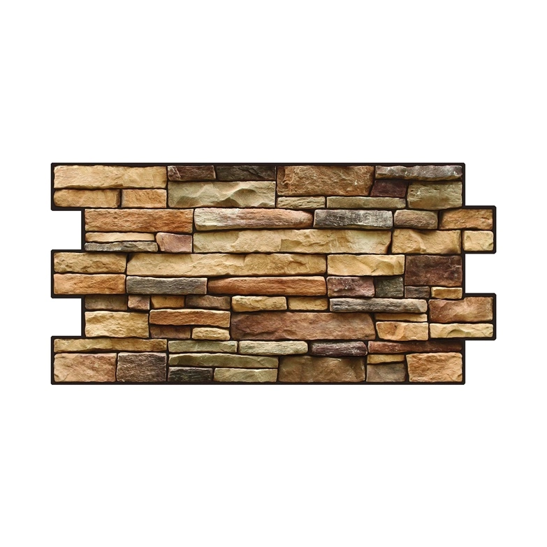 PVC PANEL FULVOUS SLATE 960 476MM