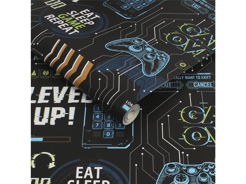 WALLPAPER 113258 GAME OVER BLACK /