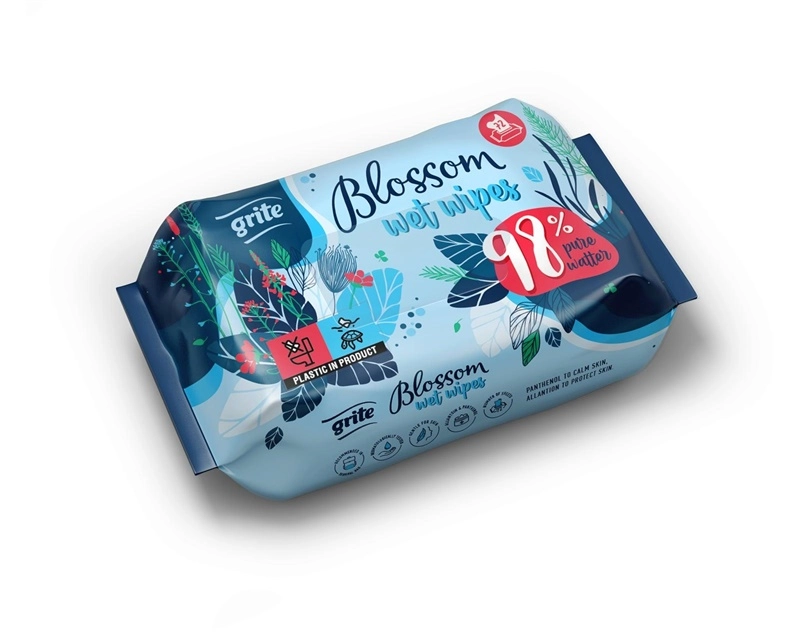WIPES WET GRITE BLOSSOM 72PCS 4WAWW0072