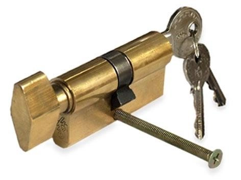 CYLINDER LOCK W KNOB 80MM 40X40