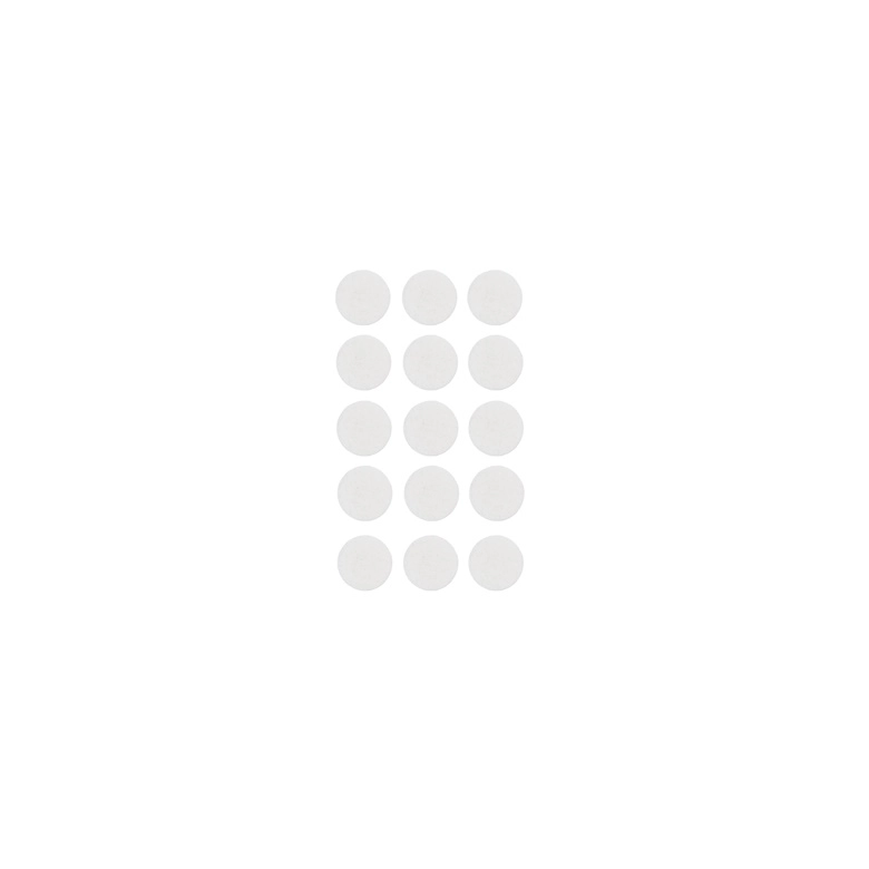 FELT PADS D16 WHITE 15PCS 15412346