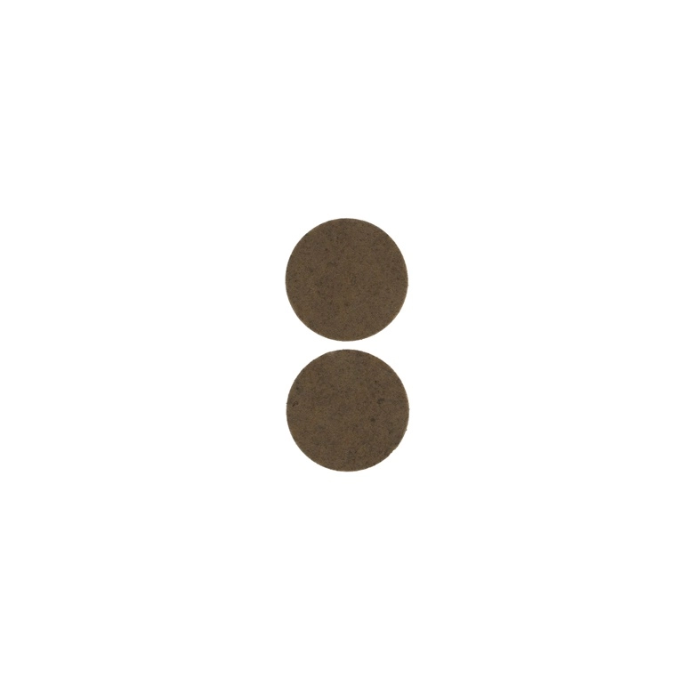 FELT PADS D45 BROWN 2PCS 14971189