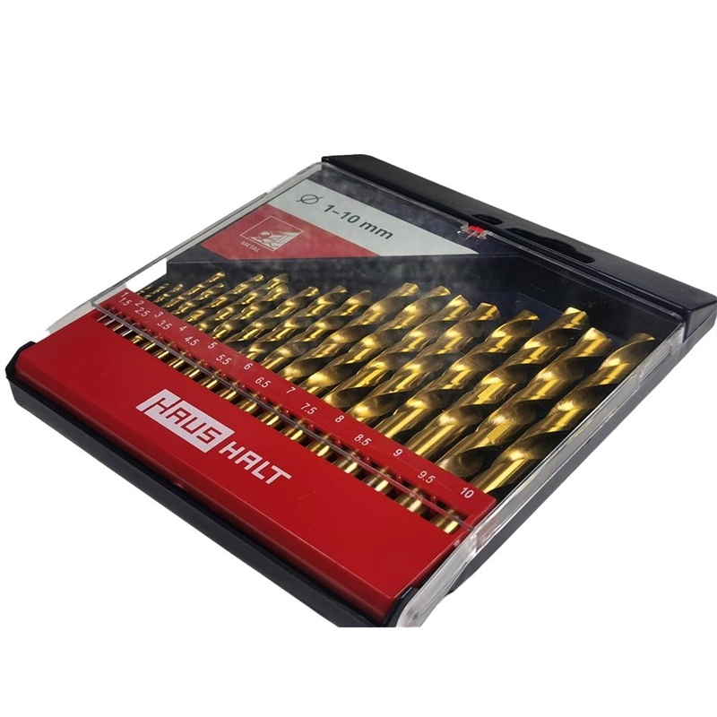 HSS TWIST DRILL SET 19PCS TITAN