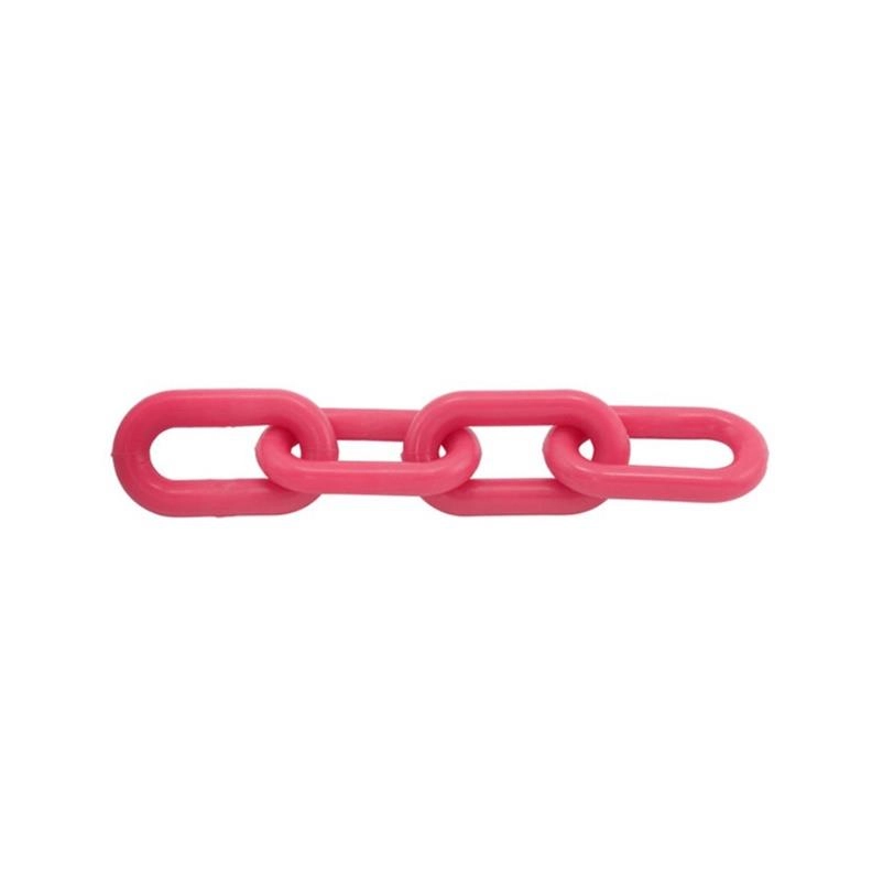 PLASTIC DECORATIVE CHAIN 6 MM RED