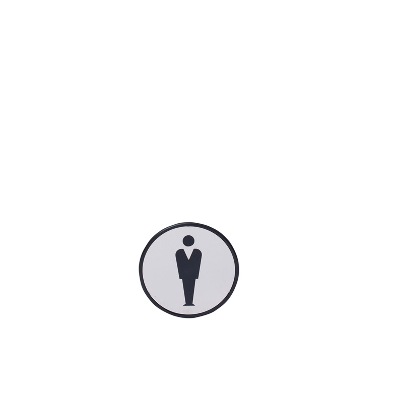 MALE TOILET DOOR SIGN 97MM 14972615