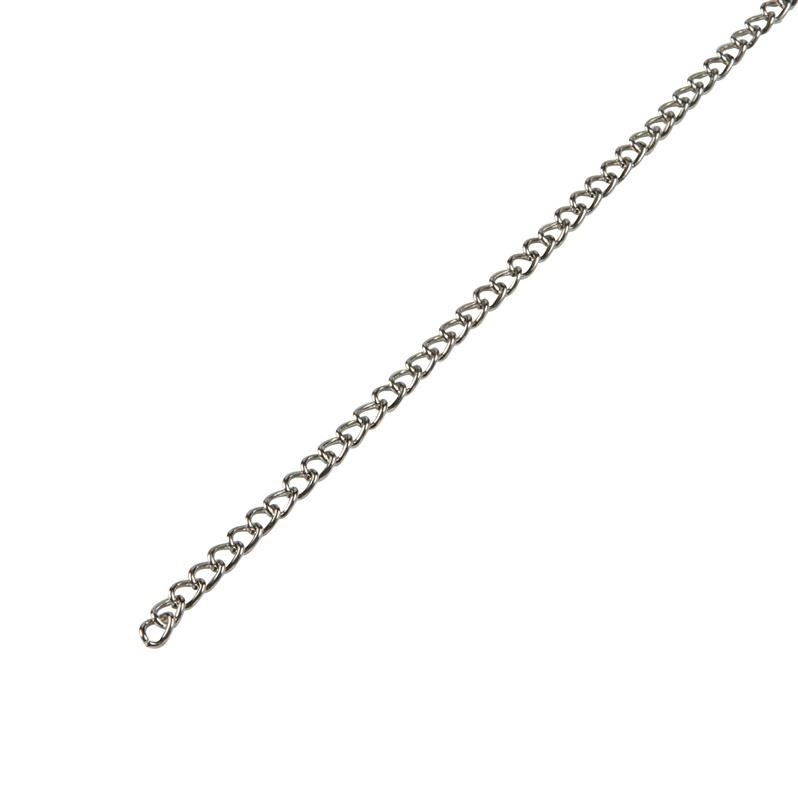 DECORATIVE CHAIN 1 MM NICKEL COVERED