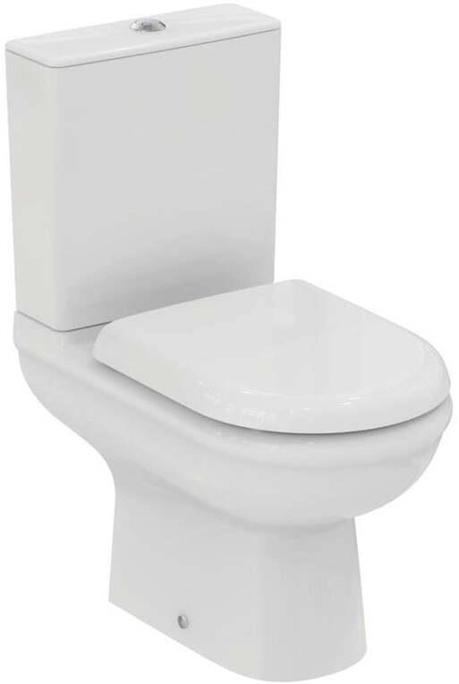 TOILET STAN EXACTO WITH COVER WHIT