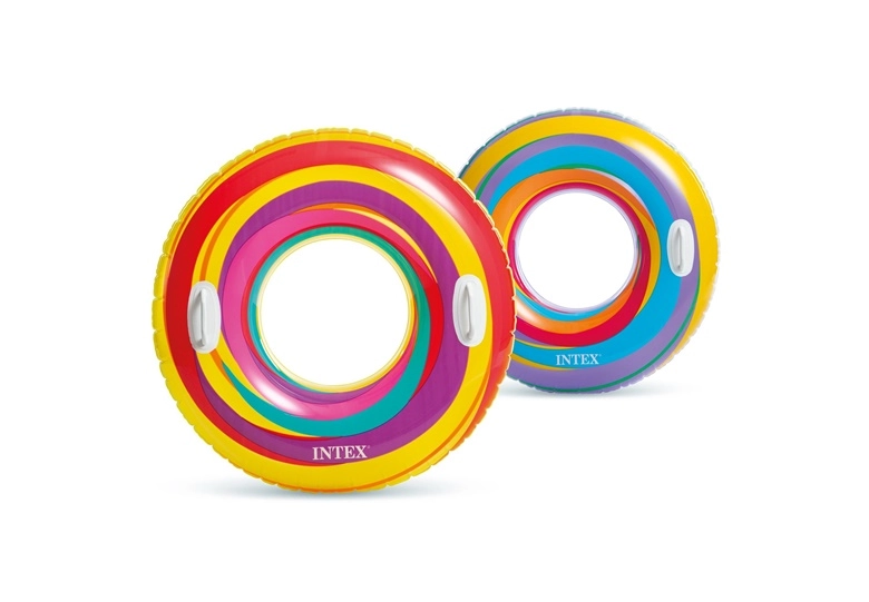 SWIMMING RING INTEXSTRIPED DREAMS TUBES 59256
