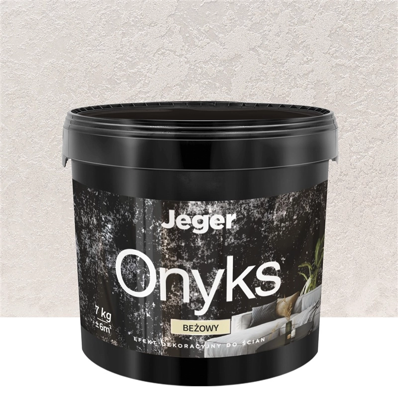 PLASTER DEKOR JEGER ONYKS BEIGE 7KG