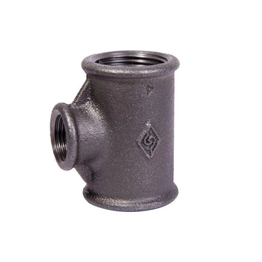 TEE REDUCING B130R 2INX1 1/4IN BLACK