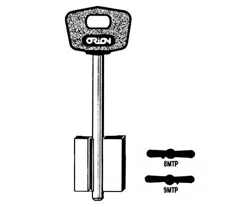BLANK KEY 8MT(MT-3G/MT-EG) MOTTURA 15165421 8422513037199