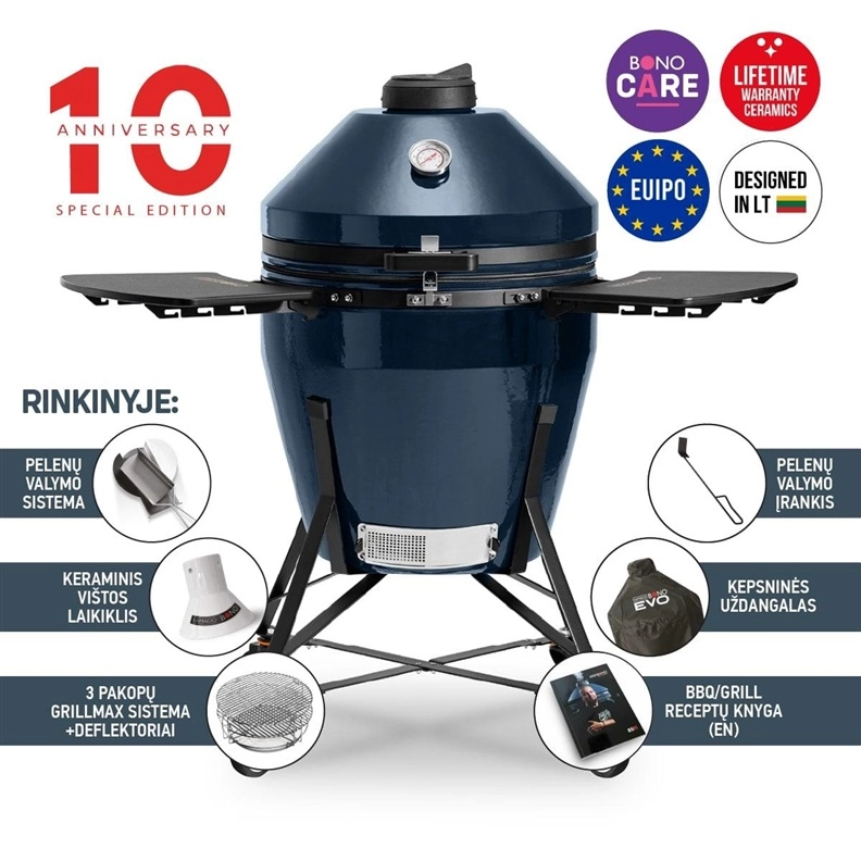 GRILL KAMADOBONO LARGE EVO 25 BLUE