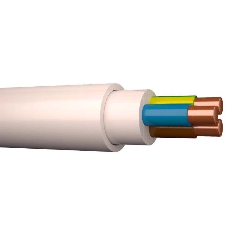 CABLE XYM-J/NYM 3X4 WHITE (100) 20236121