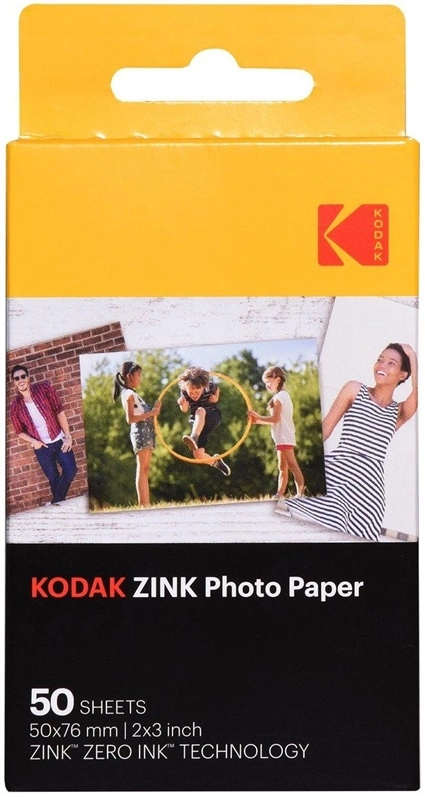 PHOTO PAPER KODAK ZINK 50X76MM 50