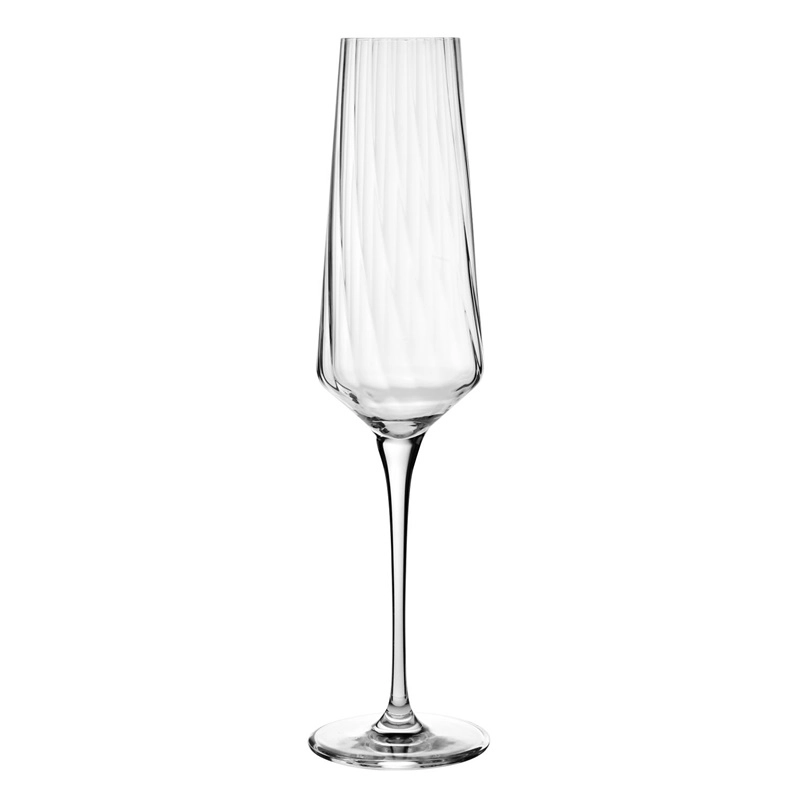 GLASS CHAMPAGNE AG LUMI 180ML 6PCS