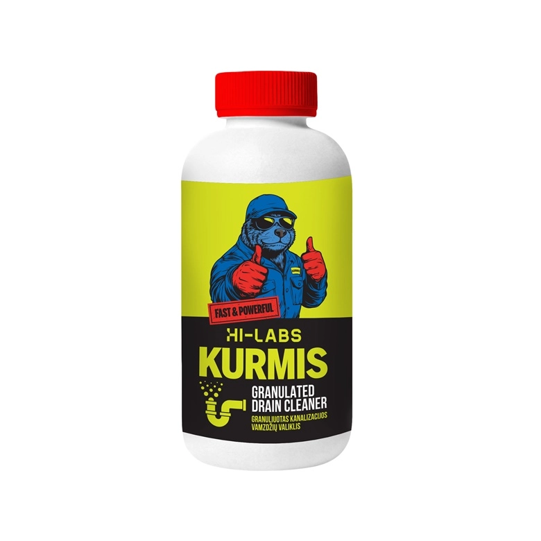 HI-LABS GRANULATED DRAIN PIPE CLEAN 500G