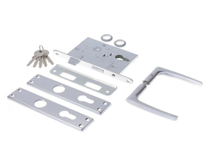 LOCK HIDDEN 407Z-35801/26 GREY NO CYL