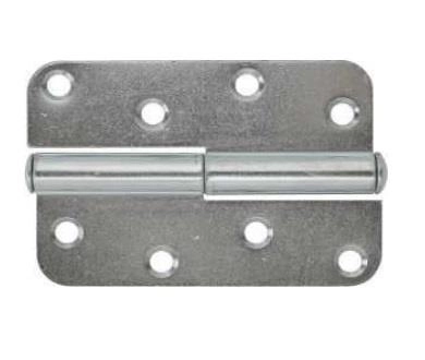 RIM HINGE 110 MM ZINC RIGHT