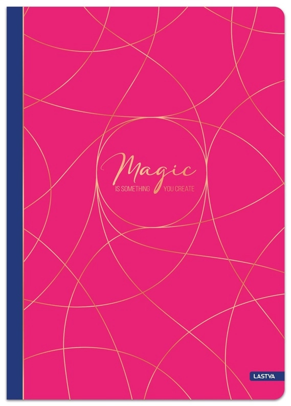 HARD COVER NOTEBOOK A4 MAGIC SQUARED
