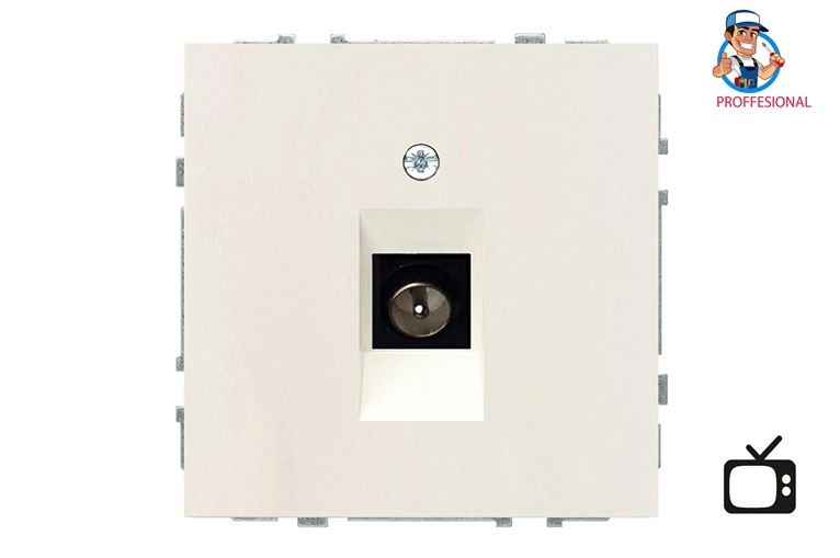 TV SOCKET ITVL-1-01.M/SM MODERN SAND