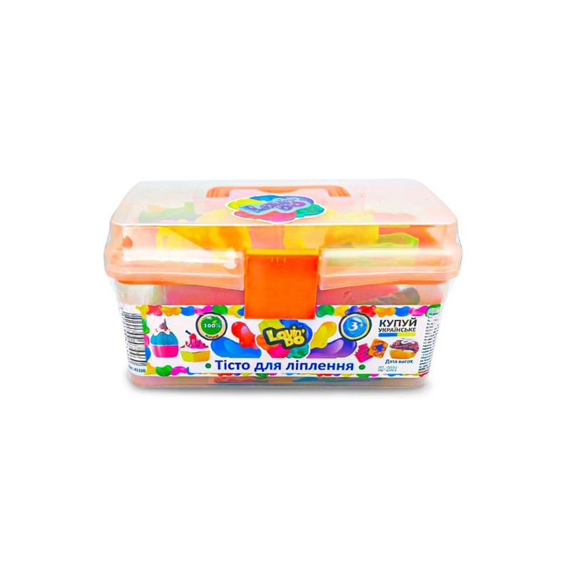 CHEST BOXORANGE PLAY DOUGH SET ETC41120