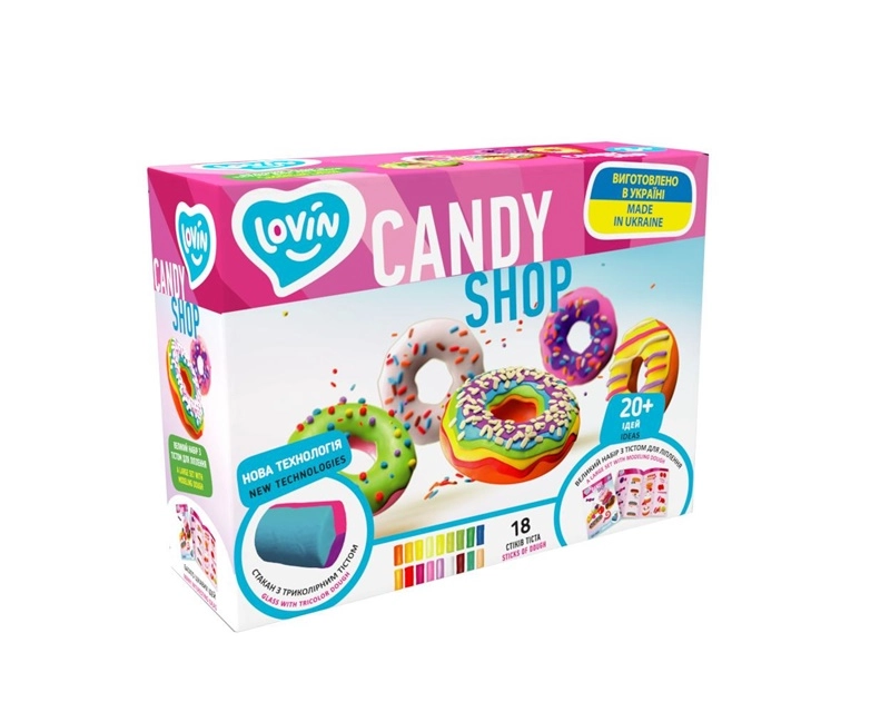 CANDY SHOP PLAY DOUGH SET ETC41192