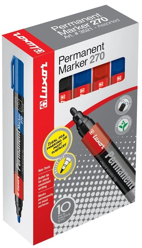 RED PERMANENT MARKER 3523/10 3523/12 8901069917594