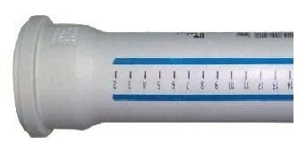 PIPE INTERNAL D32 1.00M WHITE