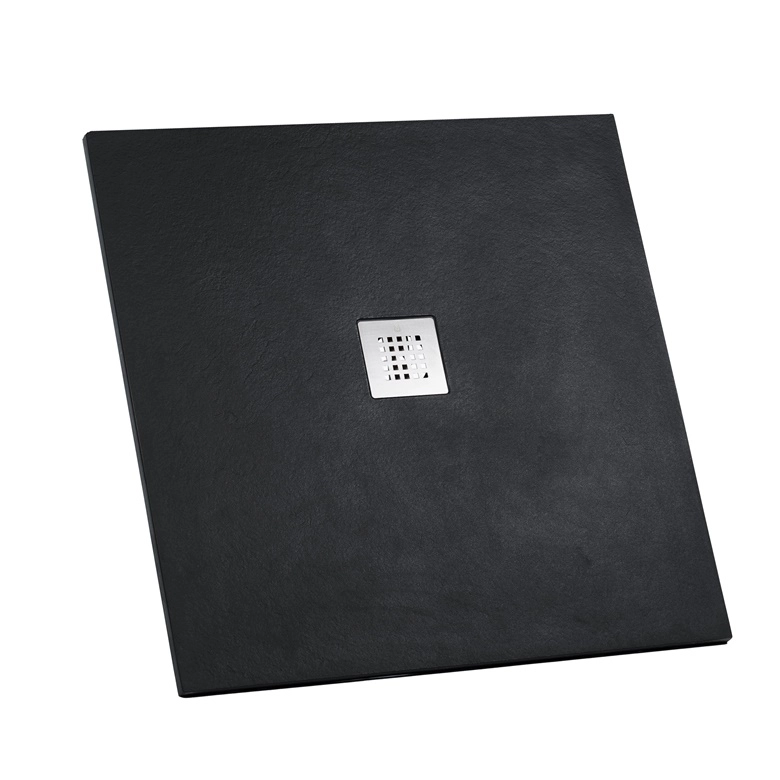 SHOWER TRAY STRATO 90X90CM BLACK (