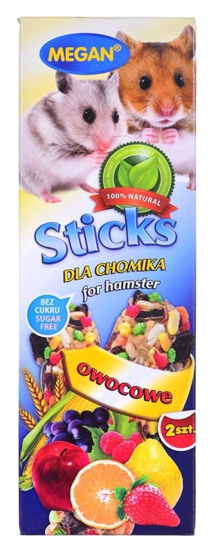 TREAT FOR RODENTS 2PCS WTH FRUITS
