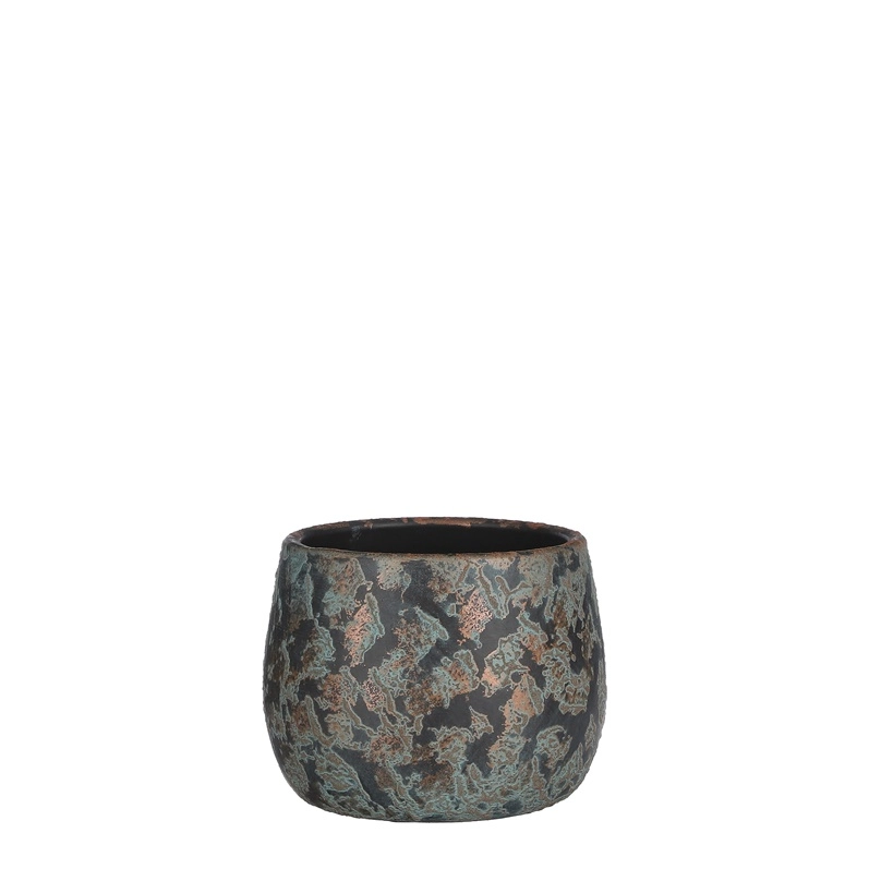 CERAMIC POT CLEMENTE D16.5 H13CM
