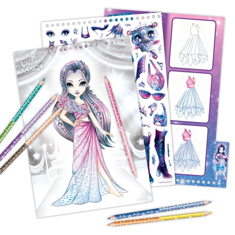 Nebulous Stars CREATIVE KIT FASHION SKETCHBOOK-ASTRAL