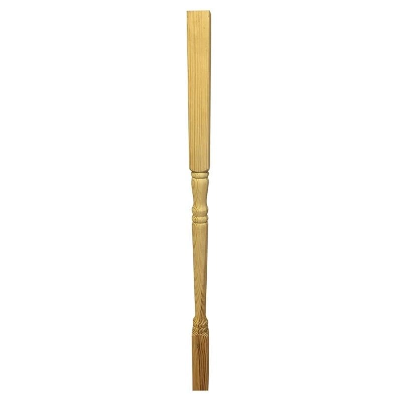 STAIR POST VST 41X41X900MM PINE 0001200008377