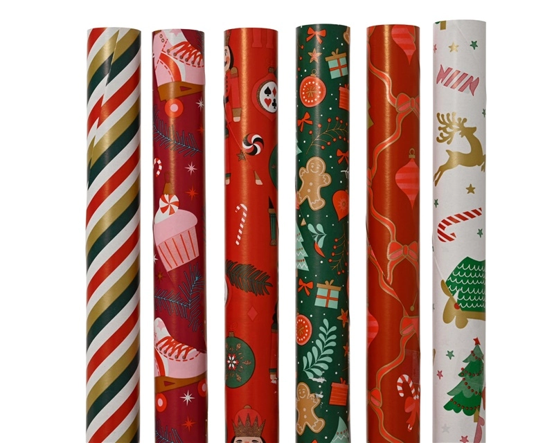 Party Deco PAPER GIFT WRAPPING CHRISTMAS