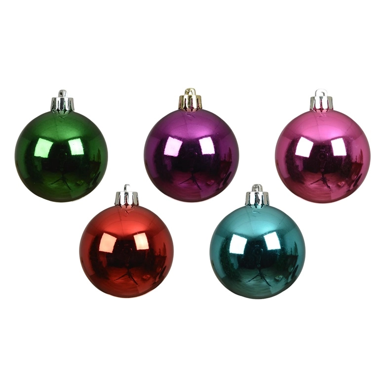 Philips ORNAMENTS PLASTIC MULTICOLOR D6CM 30PCS