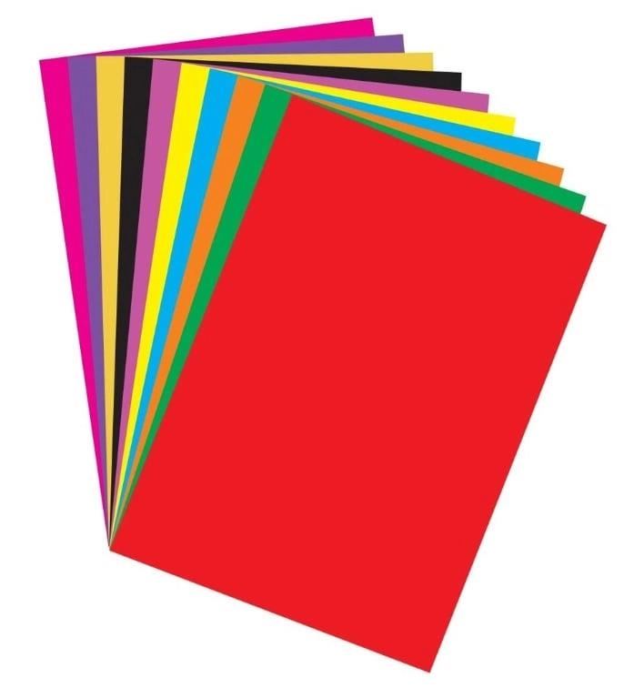 Penword COLORED CARDBOARD A4 80 SHEETS