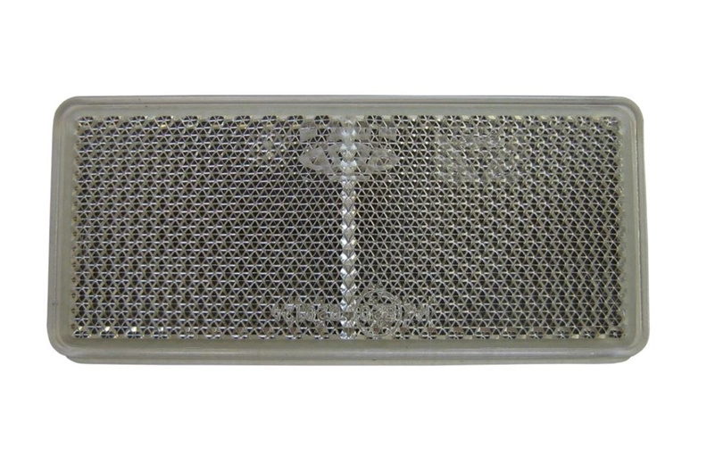 GLUED RECTANGLE REFLECTOR WHITE 370200BB 370200BB