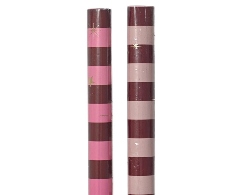 Party Deco PAPER GIFT WRAPPING STRIPES