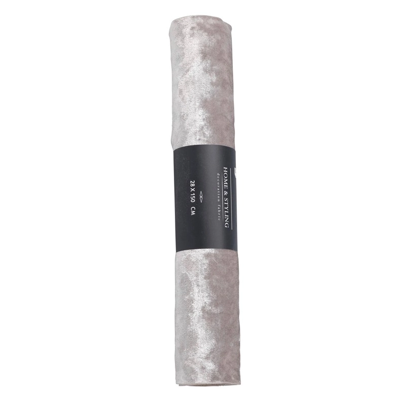 L`Oca Nera TABLE RUNNER VELVET 28X150CM