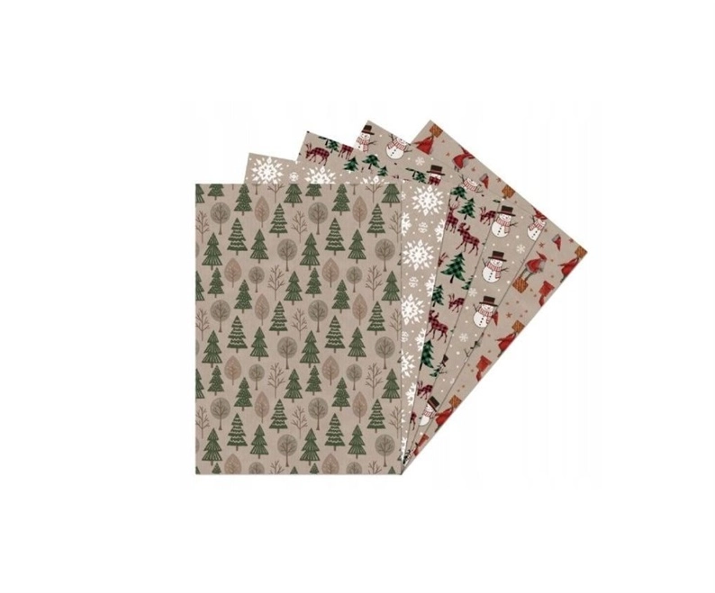 Party Deco PAPER GIFT WRAP PAW