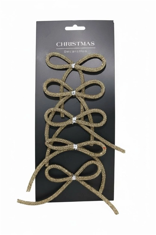 Mica Decorations DECORATION BOW CHAMPAGNE 9